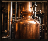 Copper distilling equipment